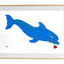 Big Mamas Painting- Dolphin