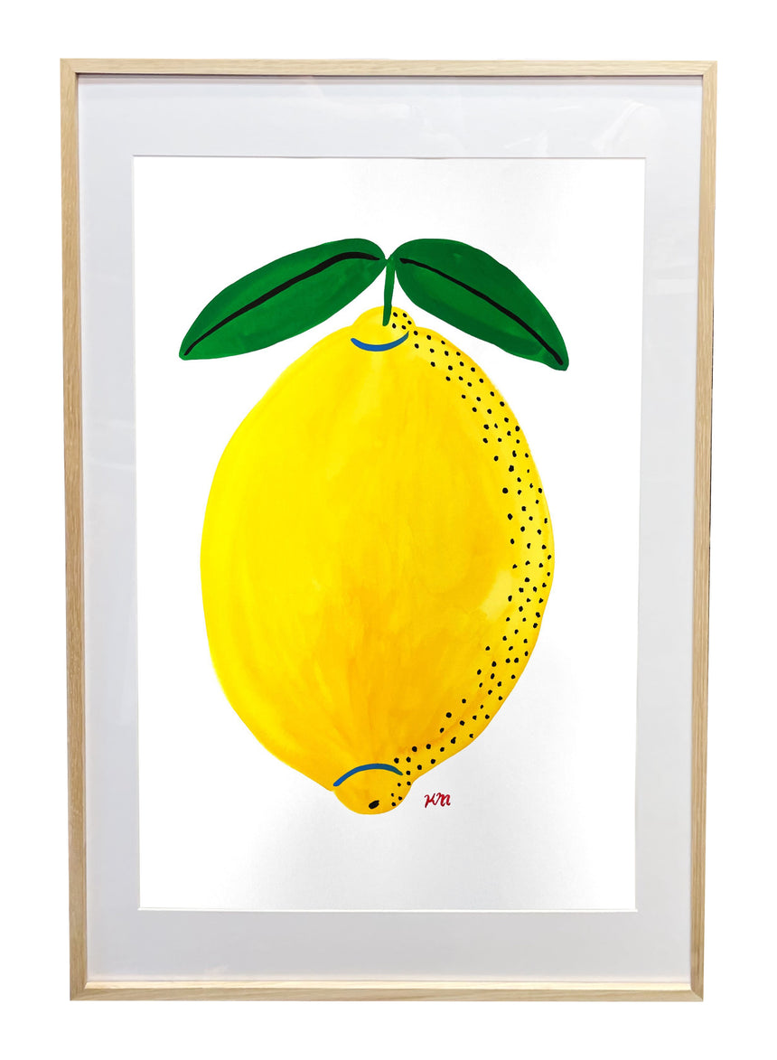 Big Mamas Painting- Lemon