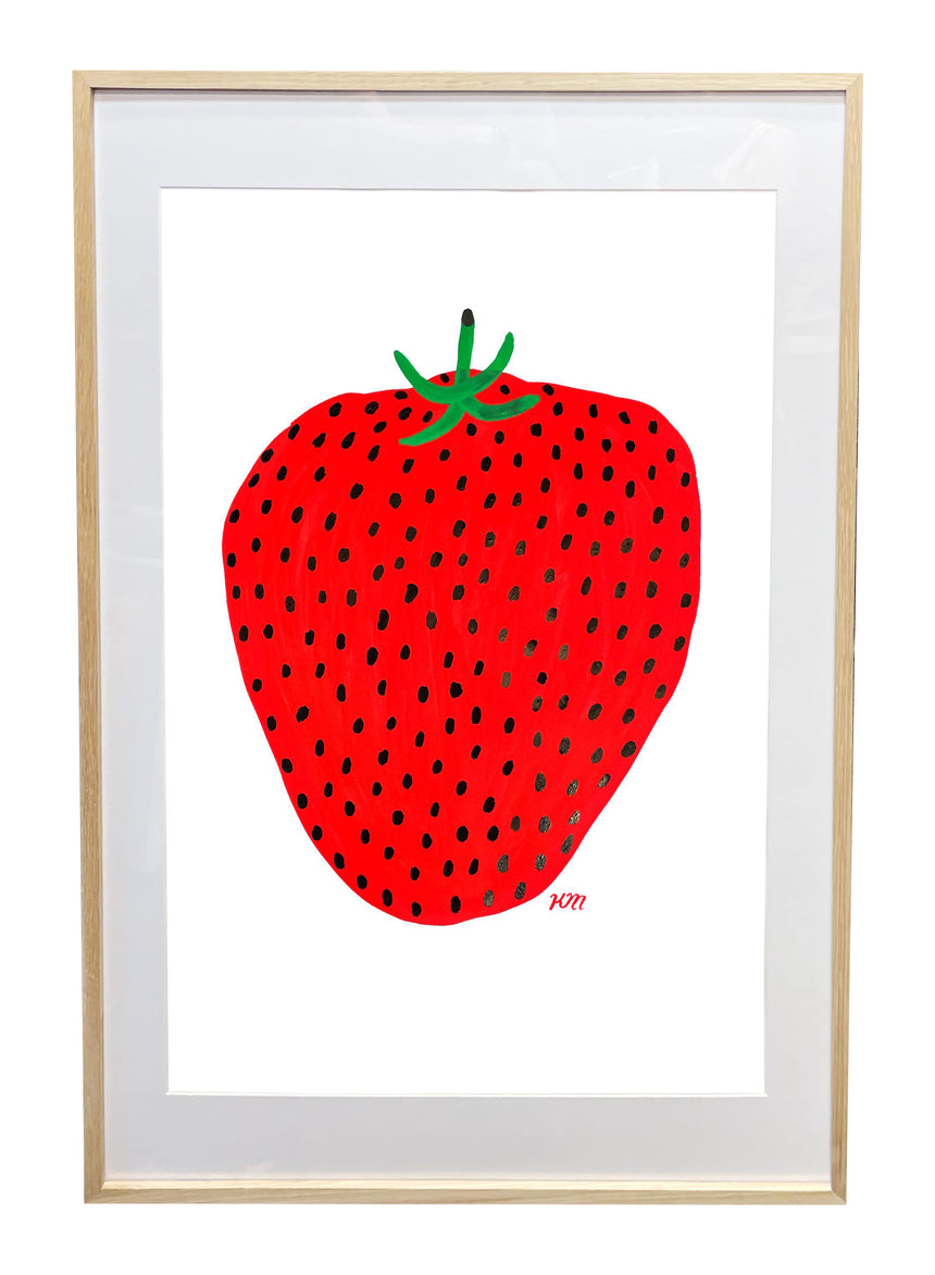 Big Mamas Painting- Strawberry
