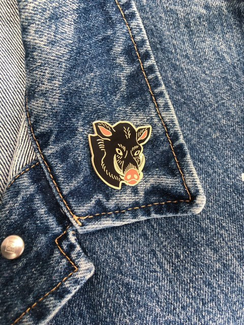 Year of the Pig Lapel Pin