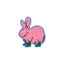 Bunny In Boots Sticker