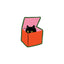 Cat In Box Sticker