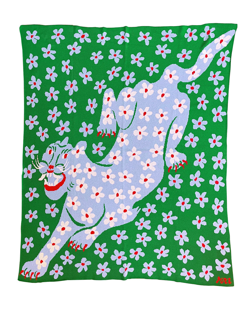 Flower Cat Blanket