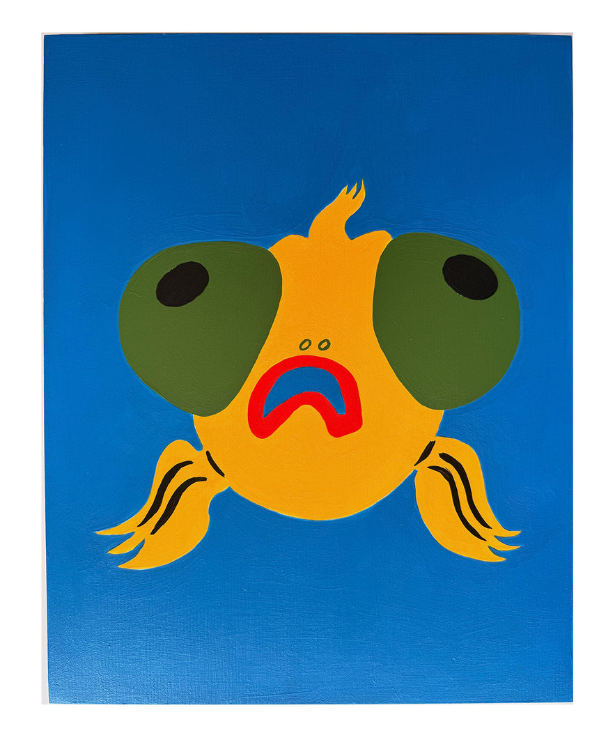 Where's Your Head At? Painting- Fish