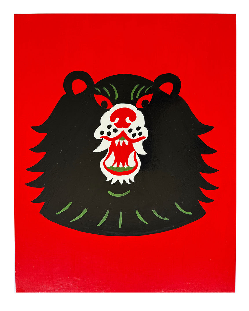 Where's Your Head At? Painting- Bear