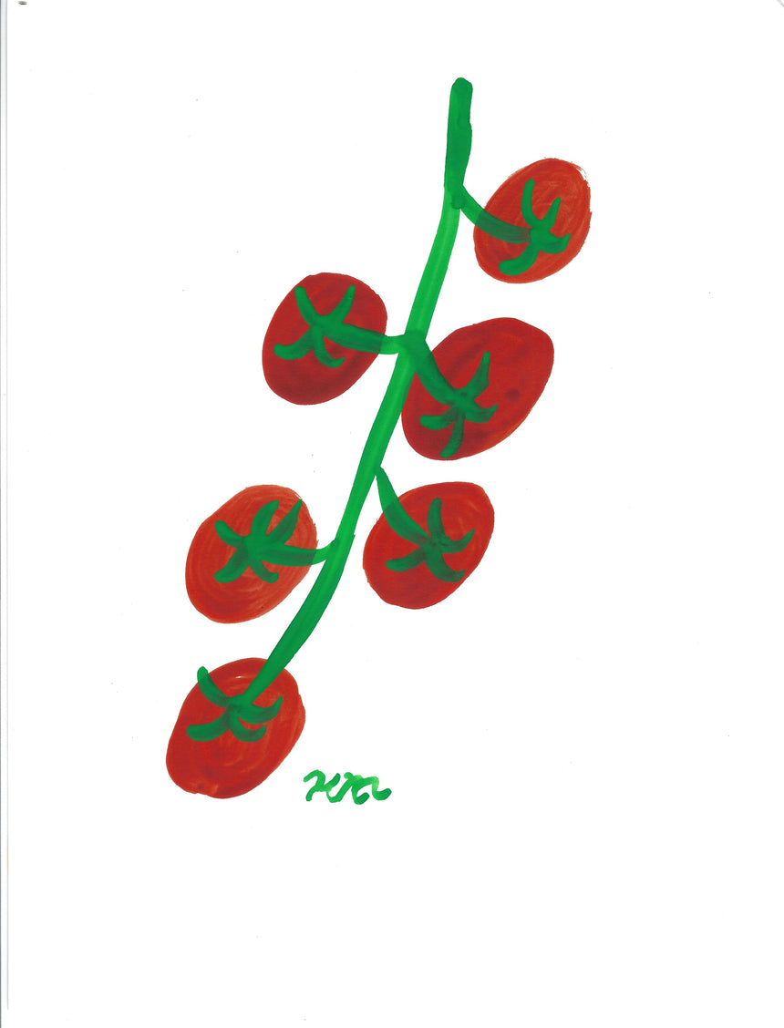 Tomatoes on Vine Painting