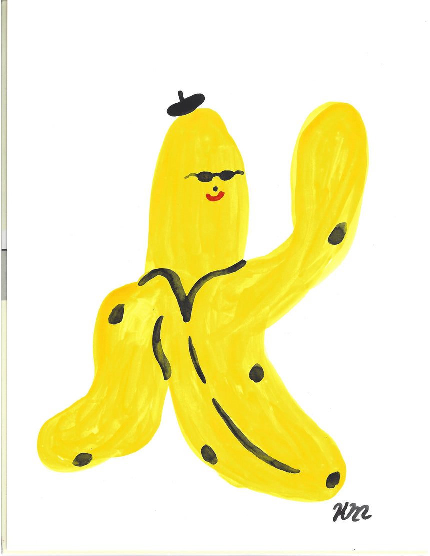 Hip Banana Painting