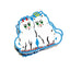 Angel and Devil Kittens Sticker