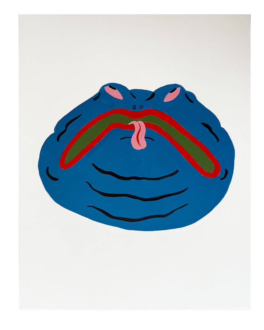 Where's Your Head At? Painting- Frog