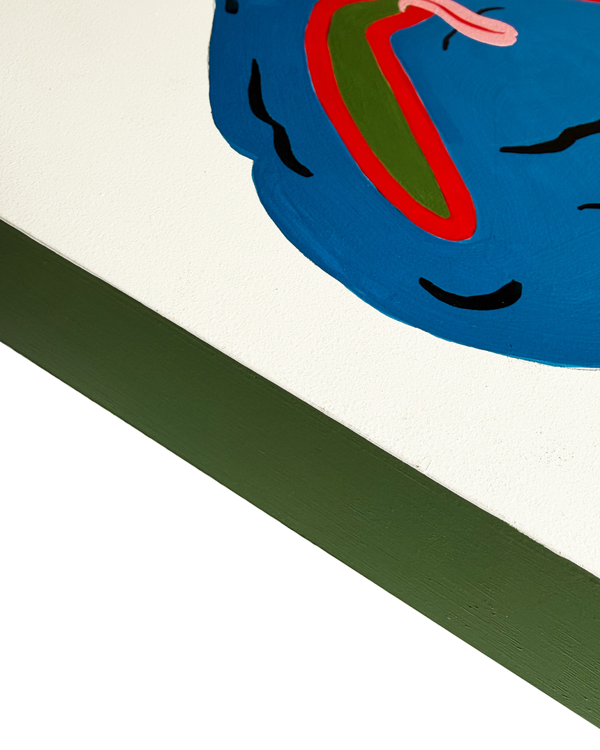 Where's Your Head At? Painting- Frog