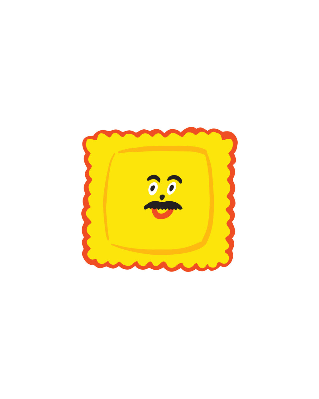 Mr. Ravioli Sticker – Kristina Micotti