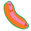 Bikini Hot Dog Sticker