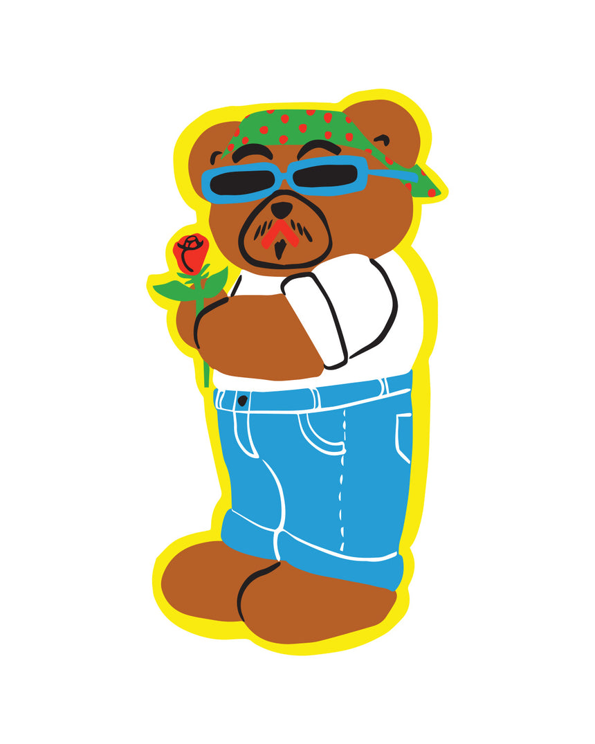 Bear Homie Sticker