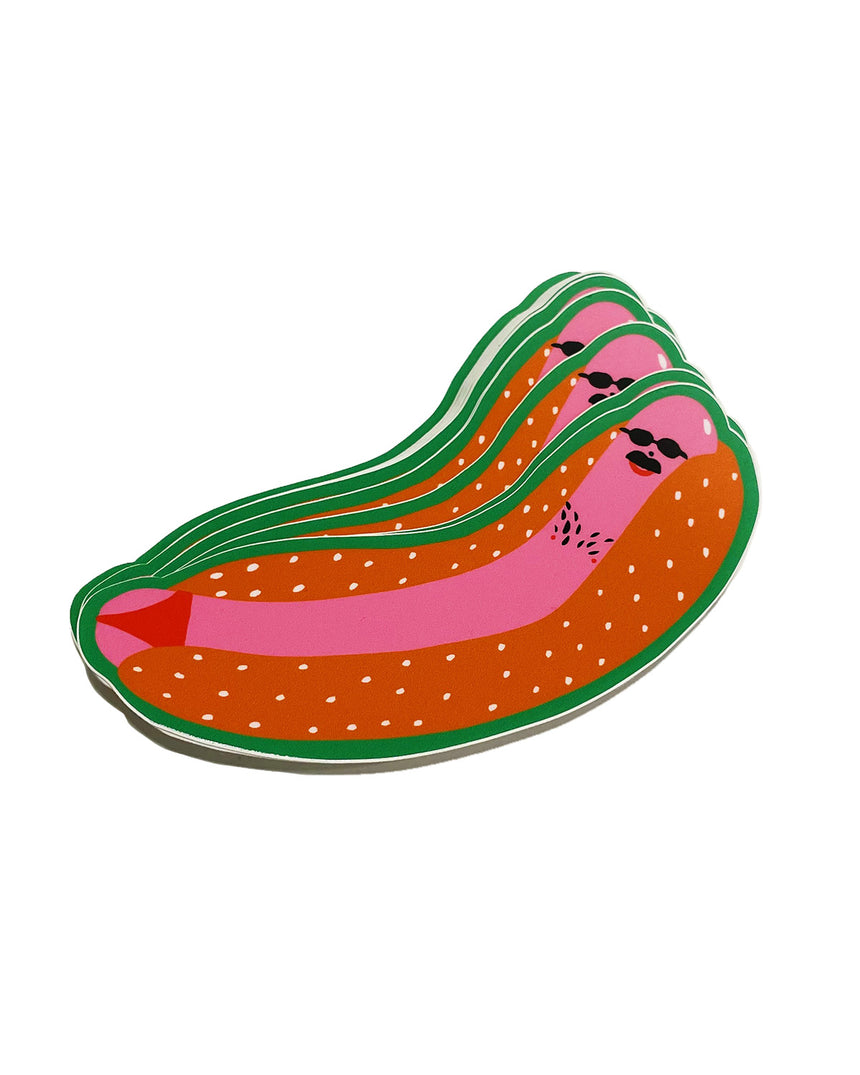 Speedo Hot Dog Sticker