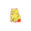 Yellow Kitten Sticker