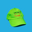 Bright Green Frog Hat