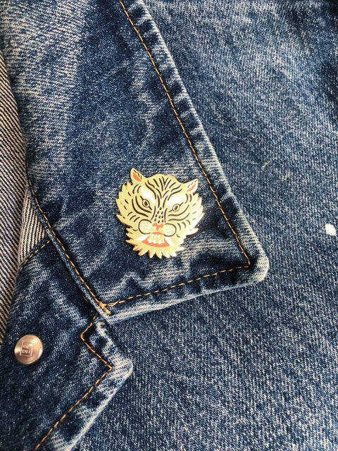 Year of the Tiger Lapel Pin