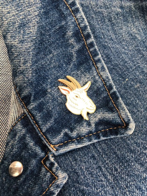 Year of the Goat Lapel Pin