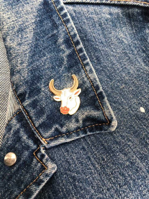 Year of the Ox Lapel Pin