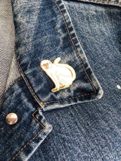 Year of the Monkey Lapel Pin