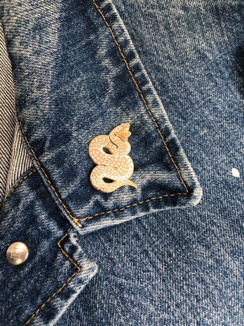 Year of the Snake Lapel Pin
