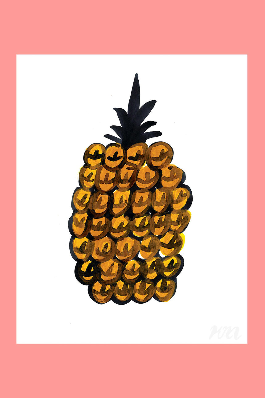 Pineapple Food Print