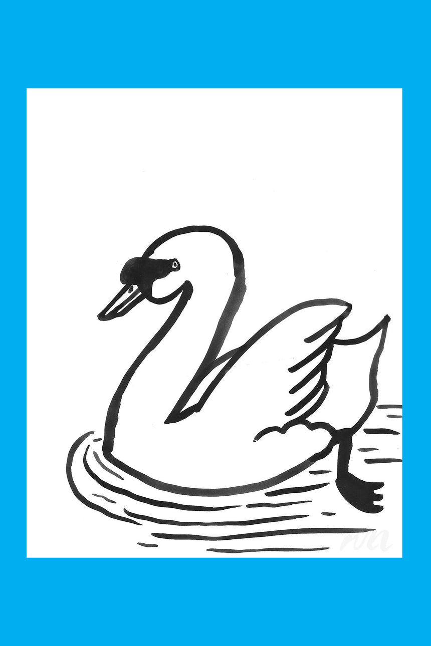 Swan Print