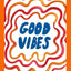 Good Vibes Text Print