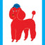 Poodle Pet Store Dog Print