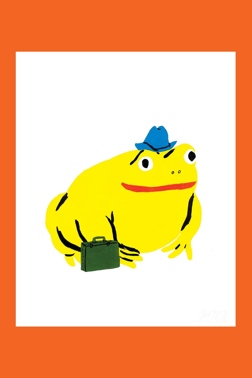 Traveling Toad Pet Store Print